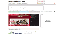Desktop Screenshot of empresaspymesblog.com.ar